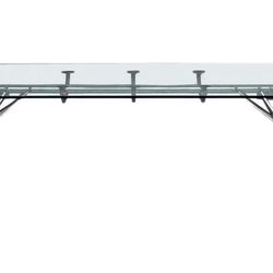 Glass dining table - Nomos