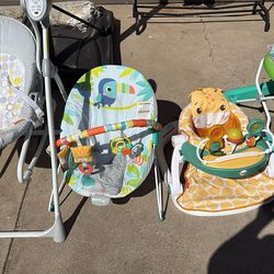 Baby swing bouncer jumper and more
