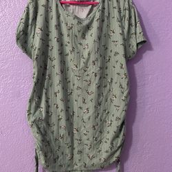 Large Mint Blouse