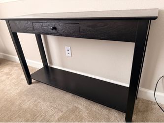 Black Accent Table