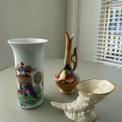 Vintage Ceramic Decor Bundle – Rosenthal Wiinblad + Lenox + Lefton China Collectibles