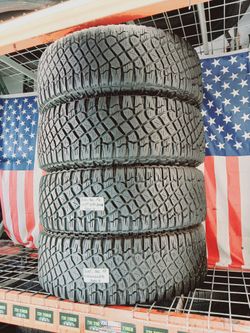 4 Used Tires LT315/70R17 GOODYEAR WRANGLER TERRITORY A/T ALL TERRAIN OFF-ROAD 315 70 17 JEEP TRUCK