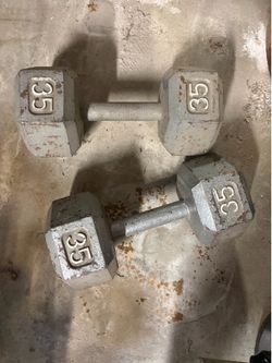 Dumbbells 35 pound