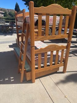 Bunkbed Solid Oak