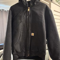 Carhartt Jacket, Black, Small