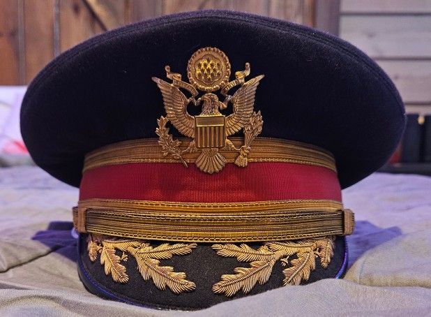 US Army Artillery Officer Dress Cap