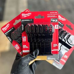 Milwaukee OPEN-LOK Variety Oscillating Blade Set w/ Japanese Hardwood Blade (5-Piece)