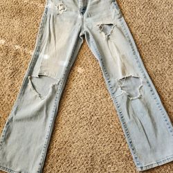 Womens rue21 distressed jeans