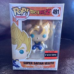 Funko Dragon Ball Z Super Saiyan Vegito Pop 491