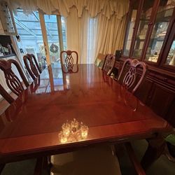 Dining Room Table And China Cabinet