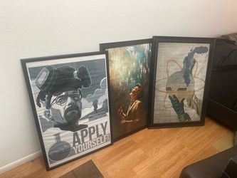 Posters with frames