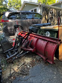‼️western unimount plow 7ft 6inch‼️