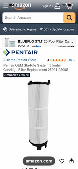 Sta-rite filter cartridge