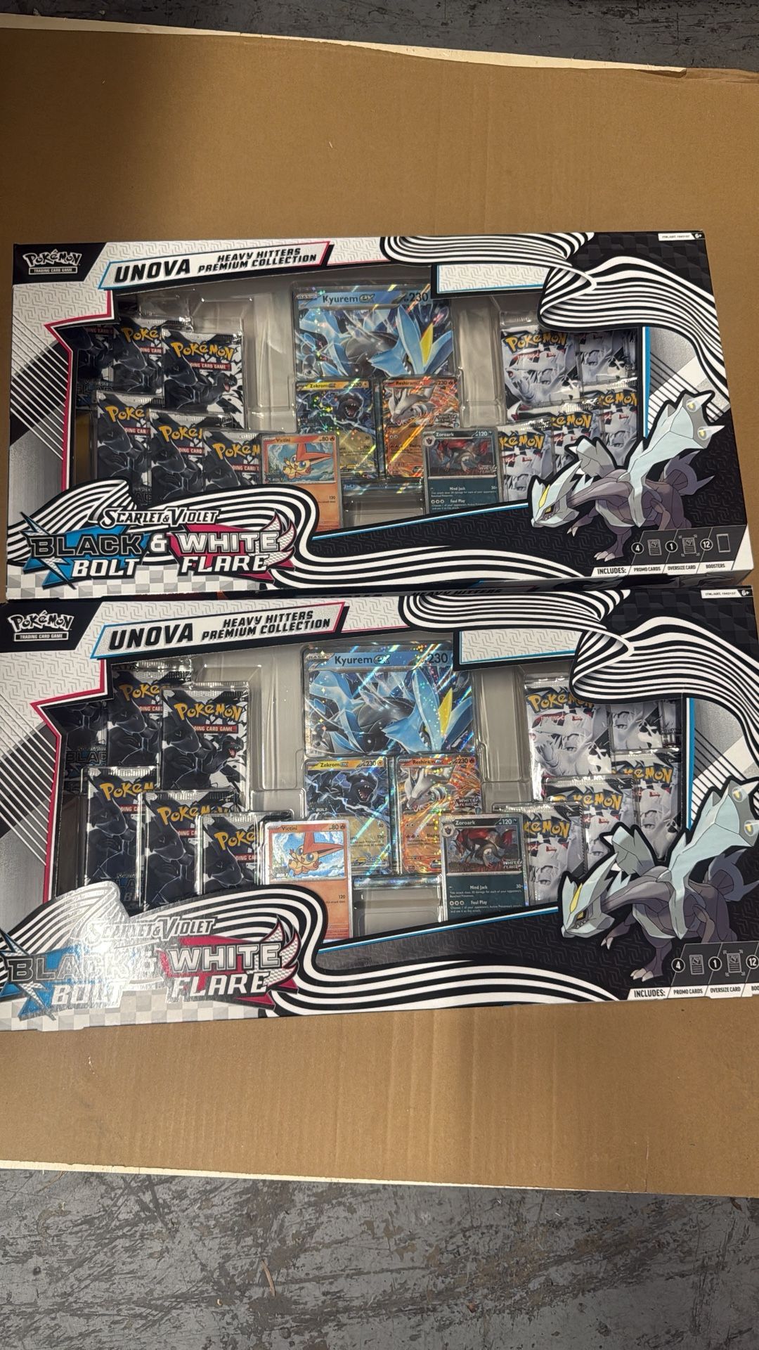 unova black bolt and white flare sealed pokemon