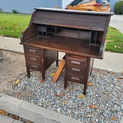 Free Antique Roll Up Desk 