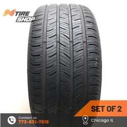 Set of 2 Used  9/32    245/40R17  91H  Continental  ContiProContact MO