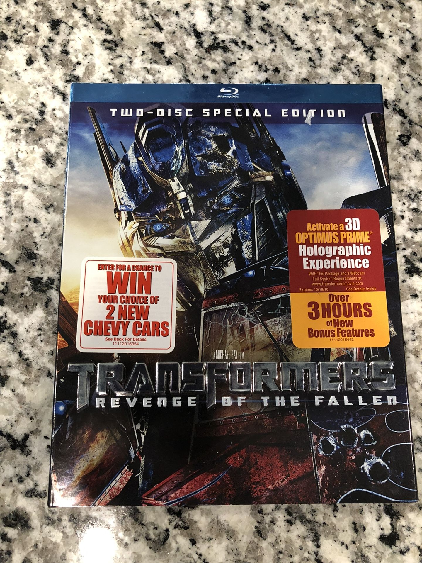 Transformers: Revenge Of The Fallen Bluray