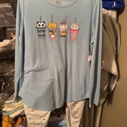  Girls  2-Piece Pajama Sleep Set, Sizes XLL 18 Plus