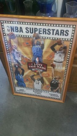 NBA superstars poster