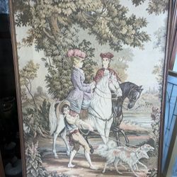  Large French Aubusson Tapestry