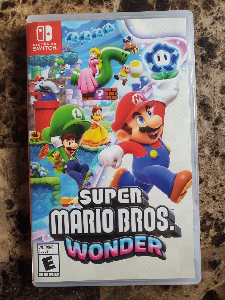 Super Mario Wonder - Nintendo Switch Game 