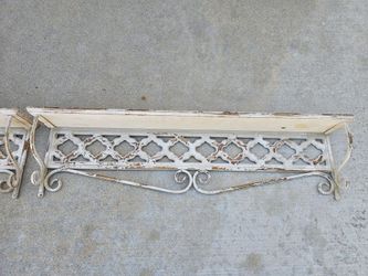 Decorative, distressed look - shelf
