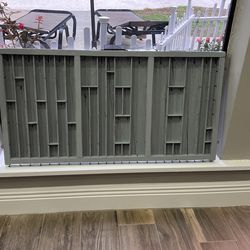 Handmade Grey Blue Jewelry Hanger