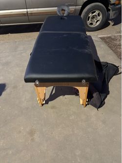 Massage table