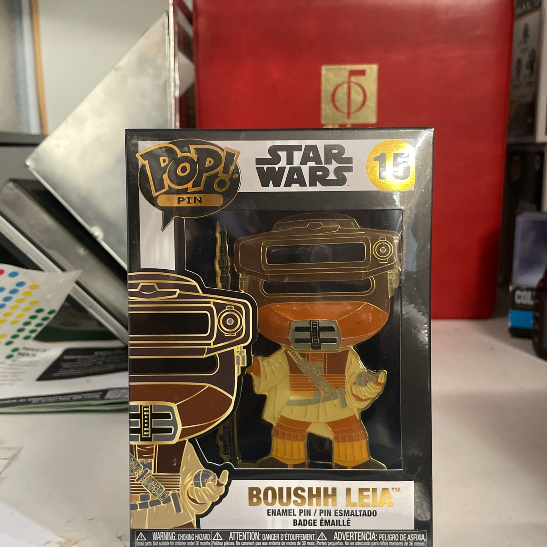 Star Wars Boushh Leia Enamel Pin