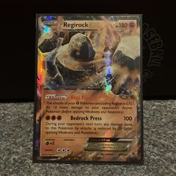 Regirock EX Pokémon Card