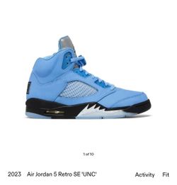 Air Jordan 5 Retro SE ‘UNC’