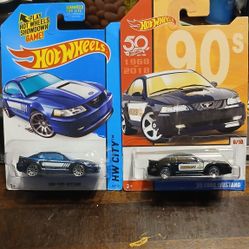 1999 Ford Mustang Sheriff (2) 1:64 Scale Hot Wheels π₯ π New.   ** Buy $20+ Get a Free Random Hot Wheels Sealed