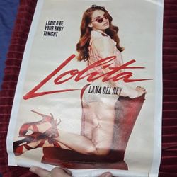 🌸 Lana Del Rey “Lolita” Canvas Poster
