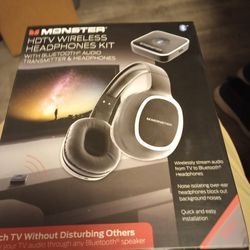 Monster. HDTV WIRELESS Headphones Kit