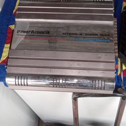Power Acoustic amplifier.
Temple fire
