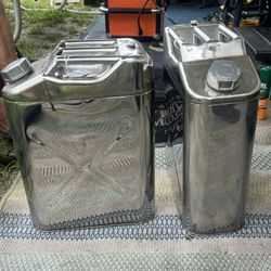5 Gallon Stainless Steel Jerry Can 
