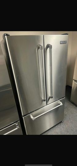 Jenn-Air 3-Door Refrigerator Stainless Steel FrenchDoor