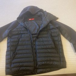Used Nike Down Filled Tech Jacket Hoody Black XL