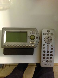 Xm satellite radio with remote