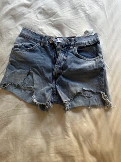 Zara denim shorts