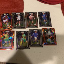 Panini Prism Soccer Cards