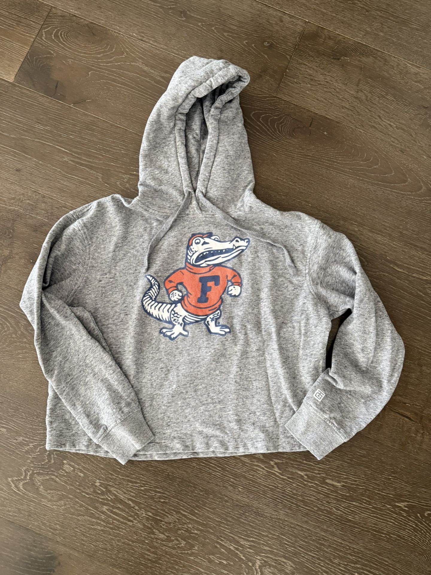 UF Crop Gator Hoodie Size M By American Eagle 