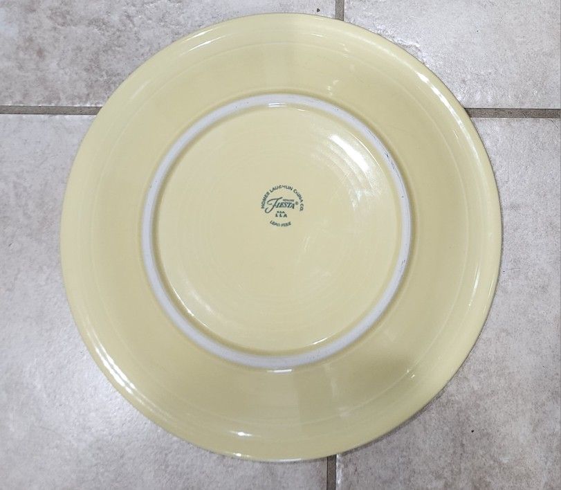 Vintage Fiestaware Plates