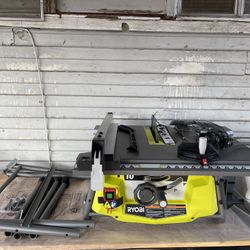 RYOBI 15 Amp 10 in. Table Saw with Folding Stand