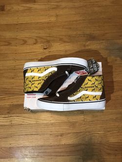 Supreme vans sk8-hi “diamond plate”