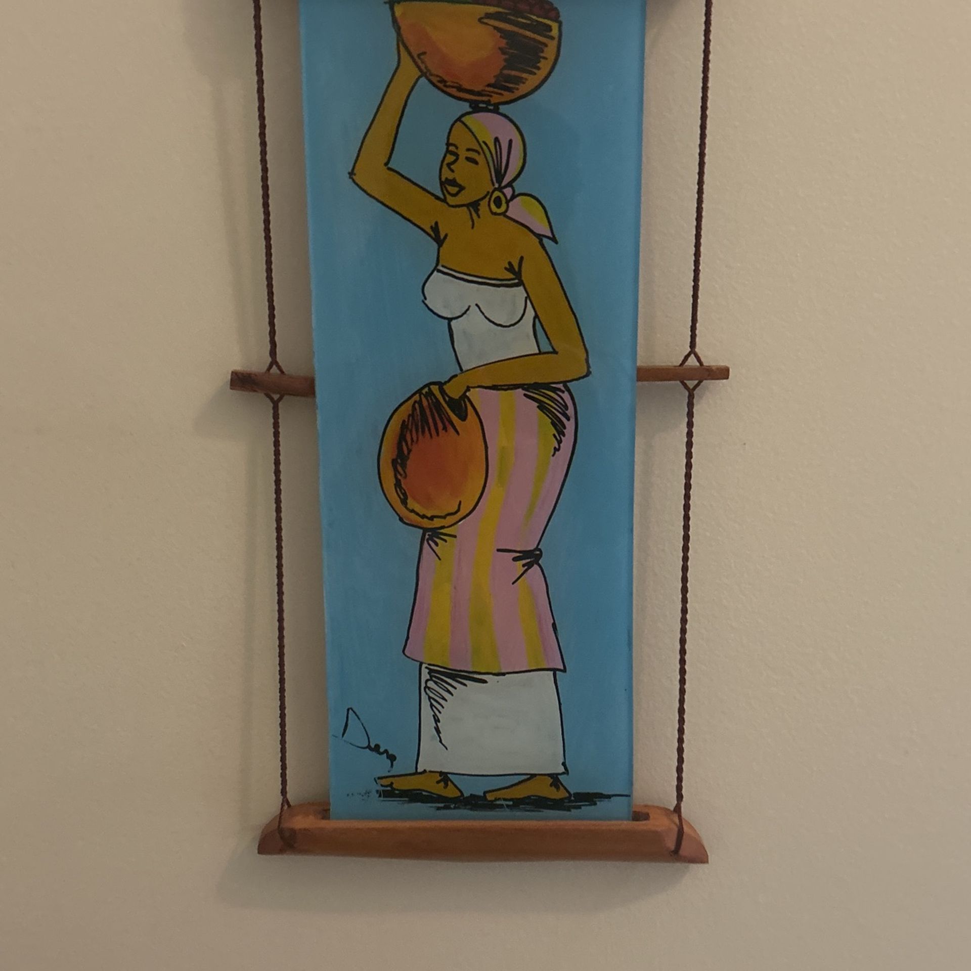 African WomanPainting
