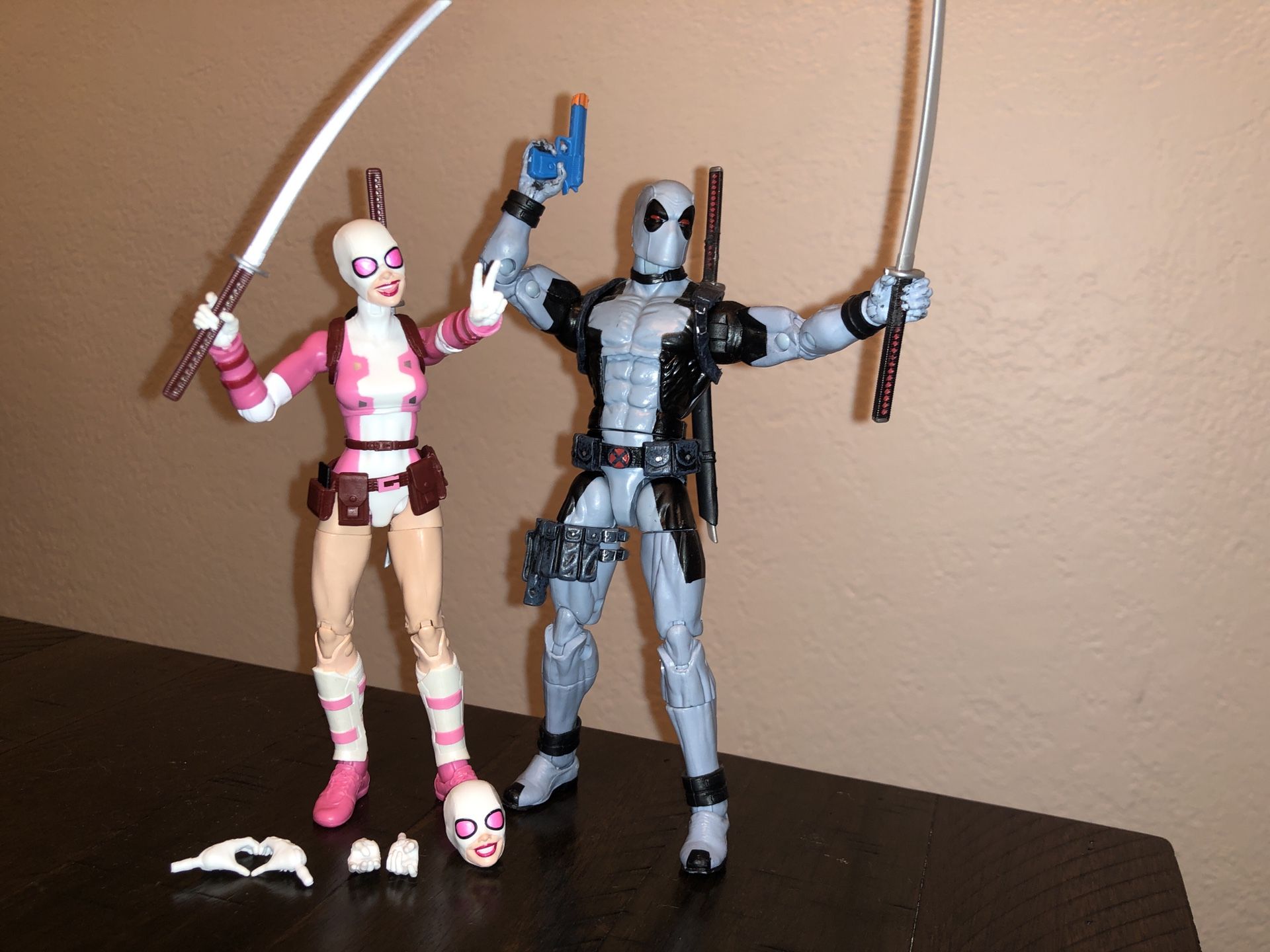Marvel Legends Deadpool and Gwenpool Figures