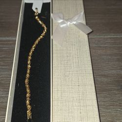 Gold Rope Chain Necklace