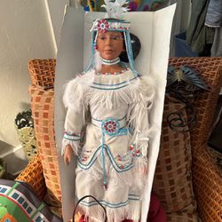 Indian porcelain doll 2.5 Ft Tall
