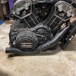 Motor From Indian Motorcycle 